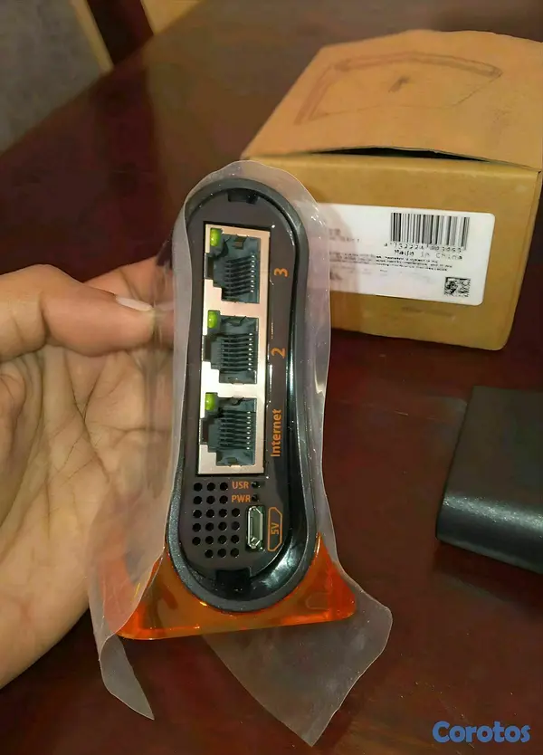 otros electronicos - Router MikroTik hAP mini RB931-2nD – Como nuevo 3
