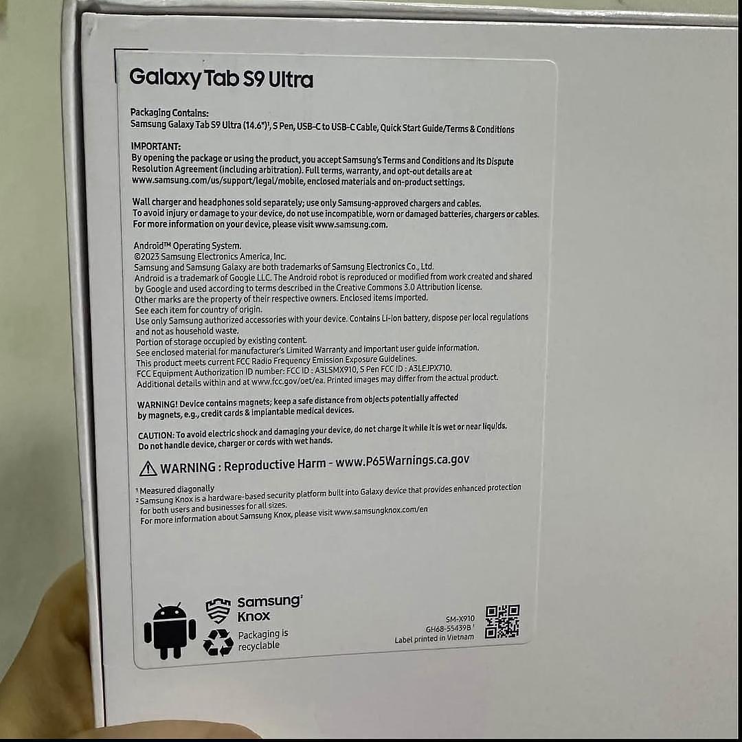 computadoras y laptops - SAMSUNG GALAXY TAB S9 ULTRA 14.6" 256GB SELLADA WIFI SELLADAS OFERTAS  2