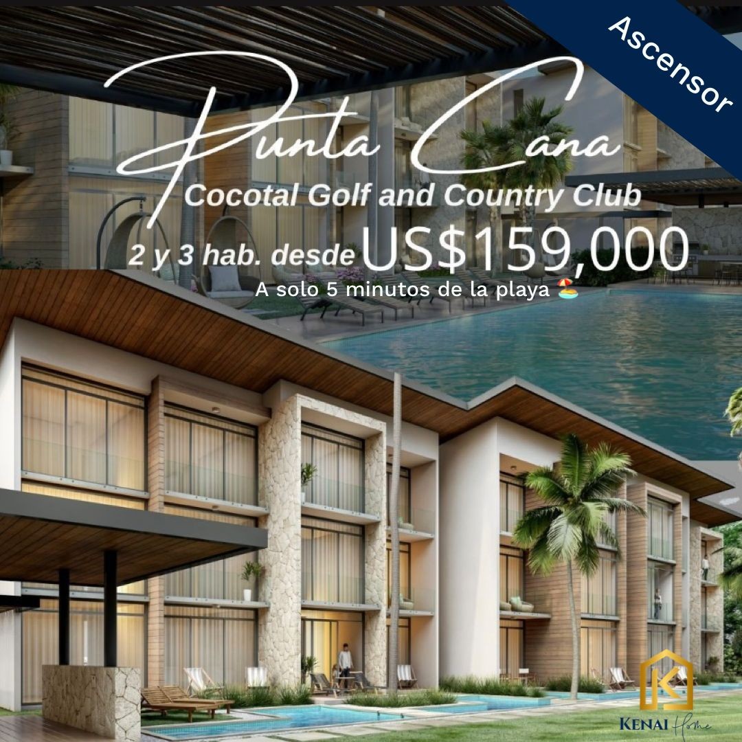 apartamentos - Proyecto en Punta Cana,Cocotal Golf and country club  4