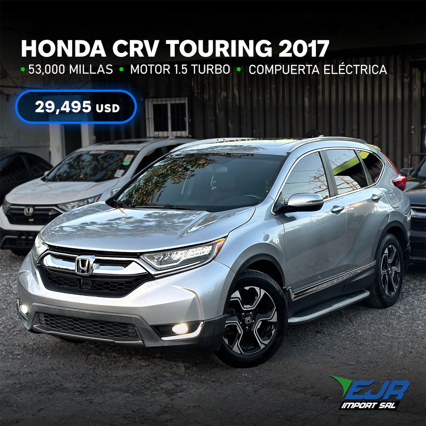 jeepetas y camionetas - HONDA CRV TOURING 2017