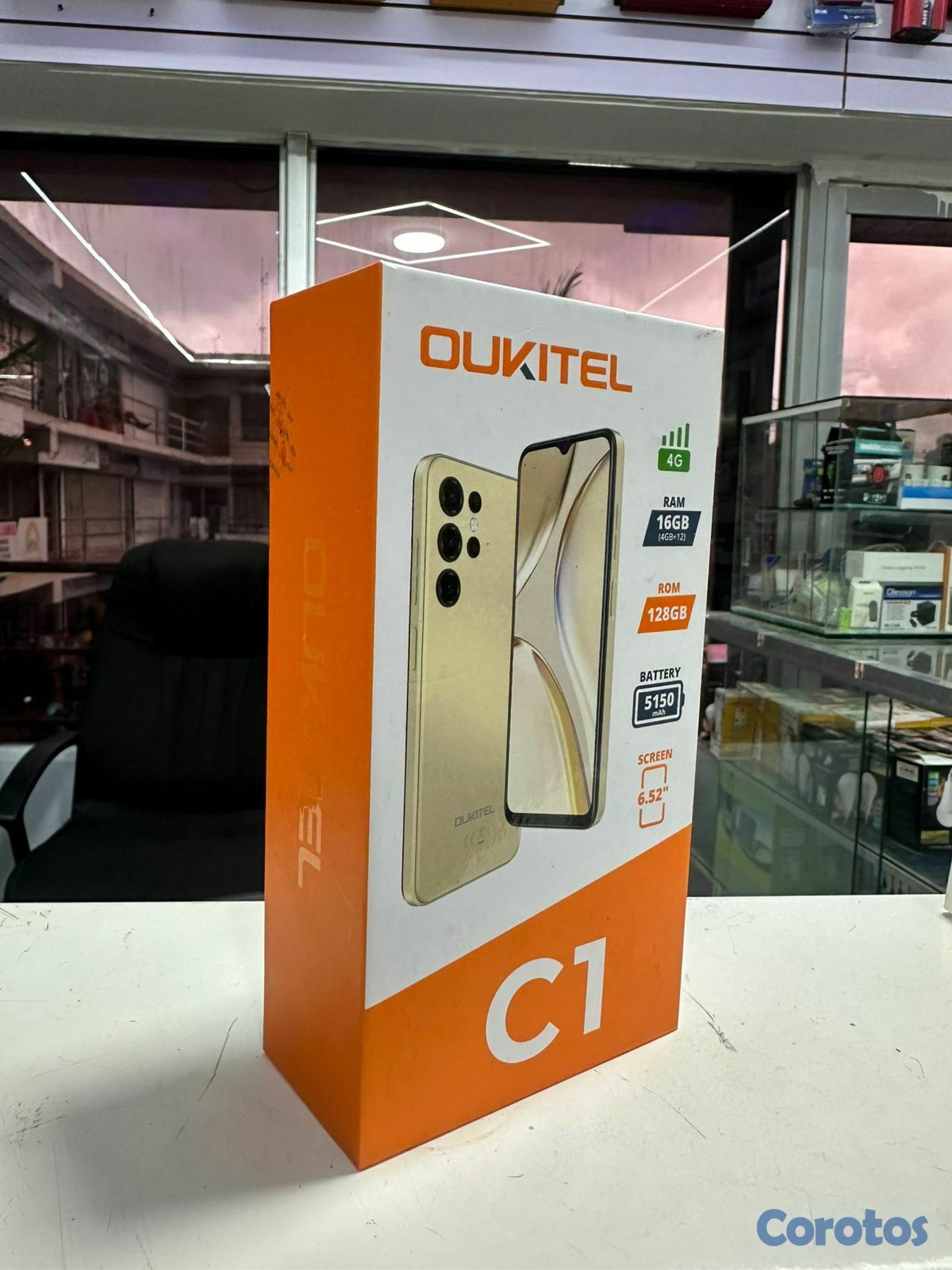 celulares y tabletas - SMARTPHONE OUKITEL C1 128GB 4G - JACOBO SOLAR 