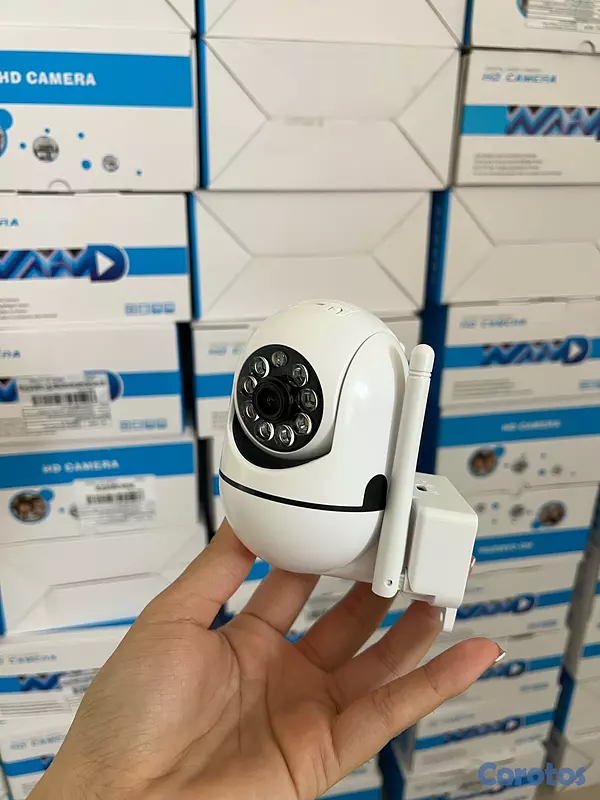 camaras y audio - 2. Cámara PTZ WiFi (blanca con antena) 2