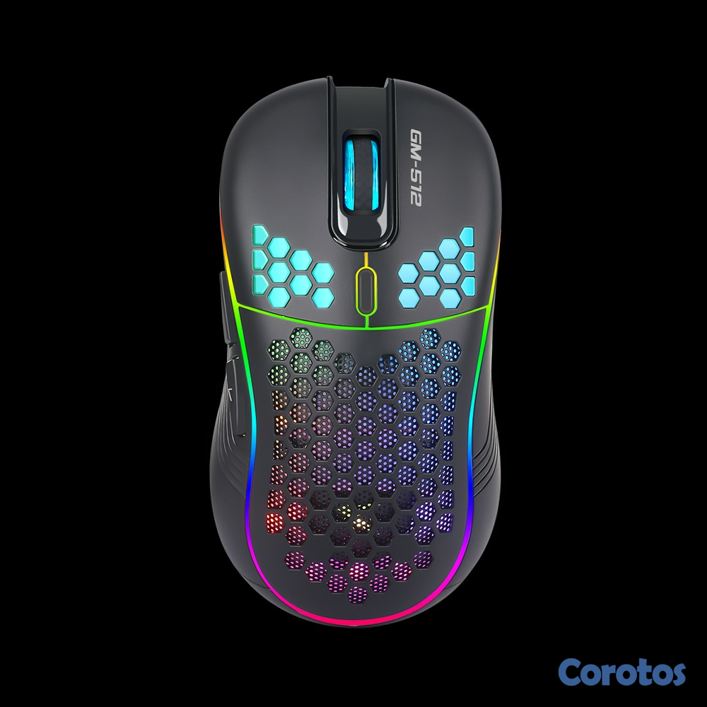 computadoras y laptops - MOUSE GAMING 6400DPI  PARA GRANDES JUGADORES XTRIKE ME 2