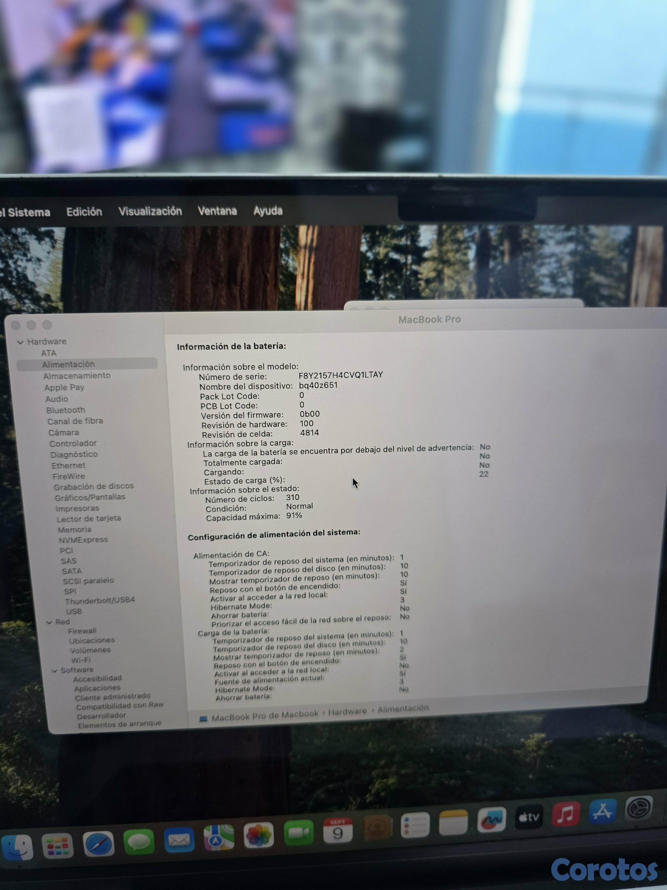 computadoras y laptops - Macbook Pro 2021 14" chip M1 Pro 512gb 16gb ram 4