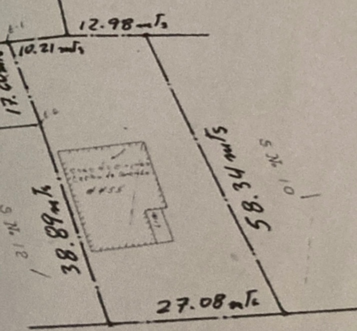 casas -  terreno de 1,418 Mts.  En el millon para proyecto de edificio.
