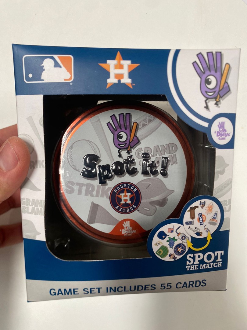 juguetes - Spot it de los Astros de Houston! 0