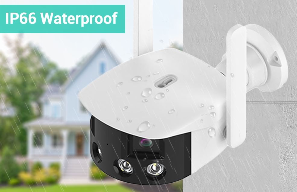 camaras y audio - Camara de seguridad wifi 180 grados con angulo de vision panoramica 4