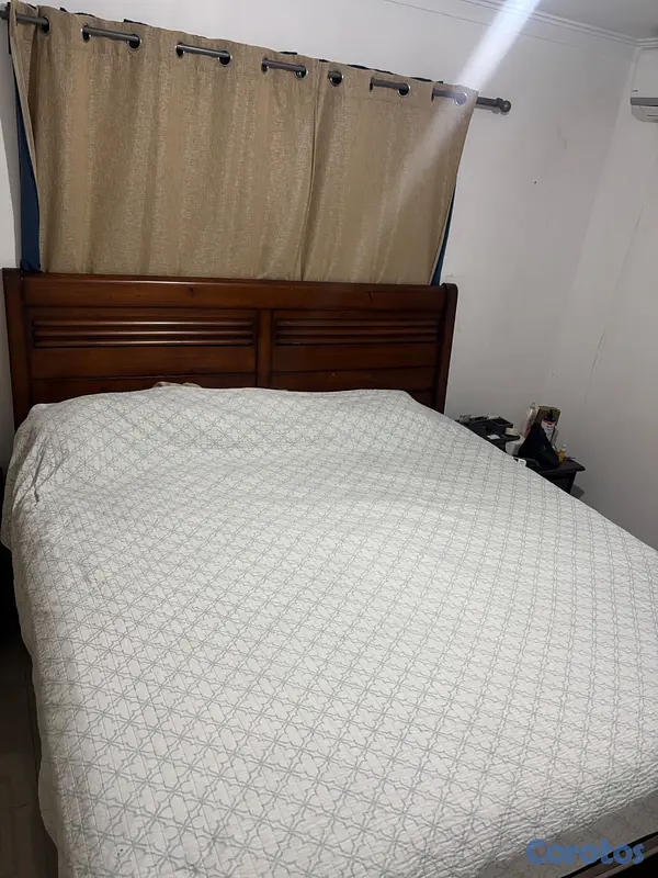 muebles y colchones - Vendo cama king incluye colchón  7