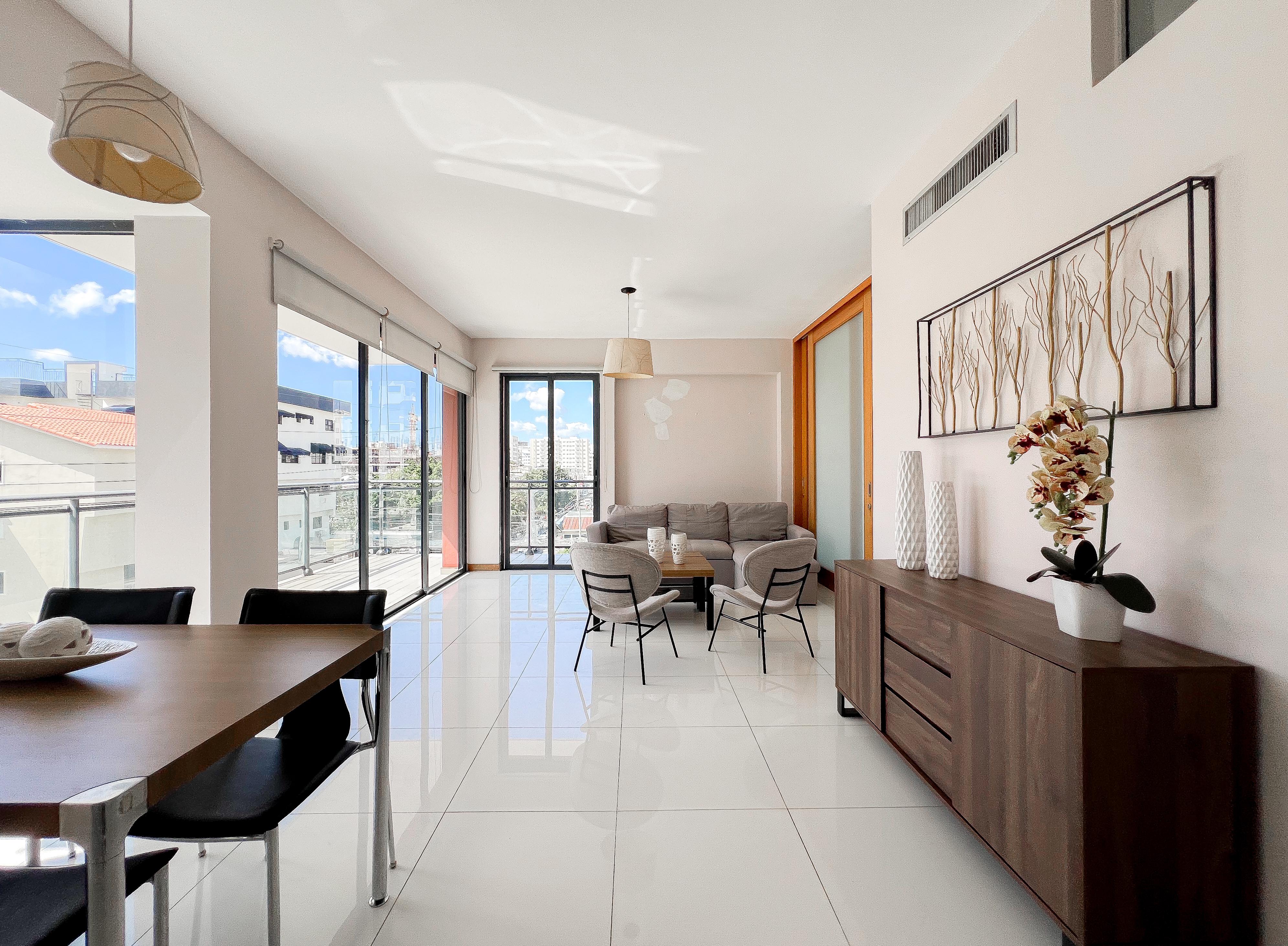 apartamentos - Evaristo Morales, Apartamento Amueblado