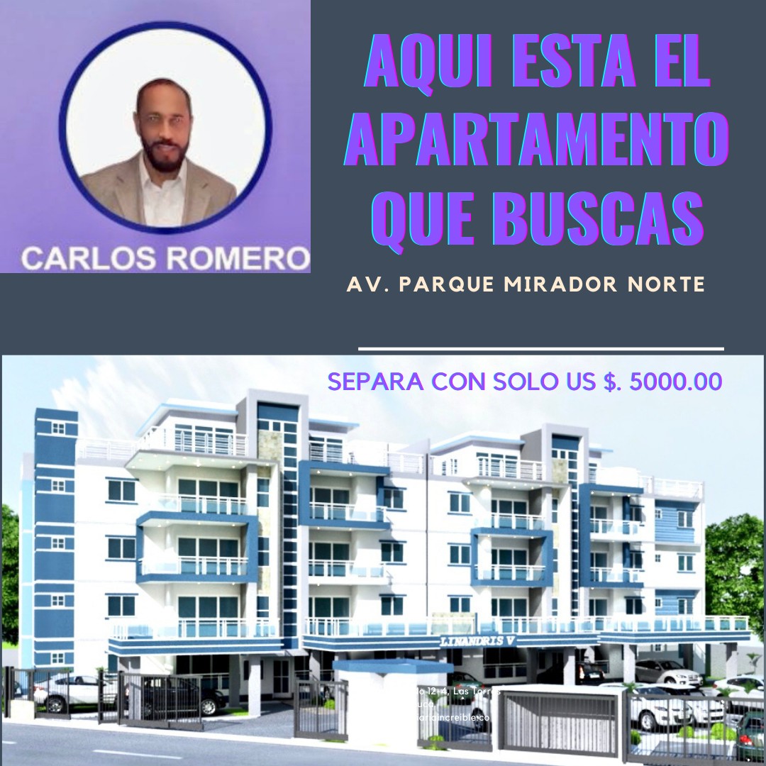 apartamentos - Apartamentos en Av. Paseo del Parque Mirador Norte Puerta 1 Listos Para Entrega