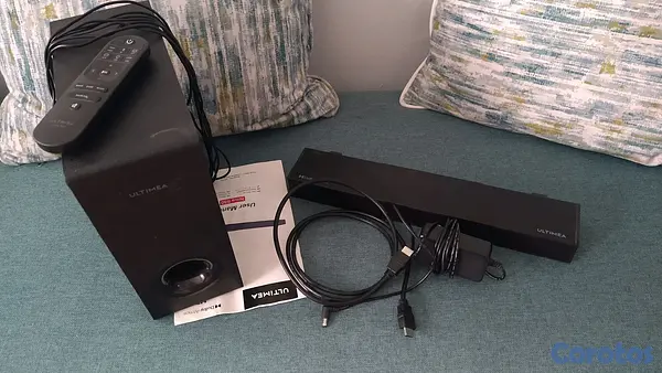 consolas y videojuegos - Barra de Sonido Ultimea Nova S50 Dolby Atmos 320W 3