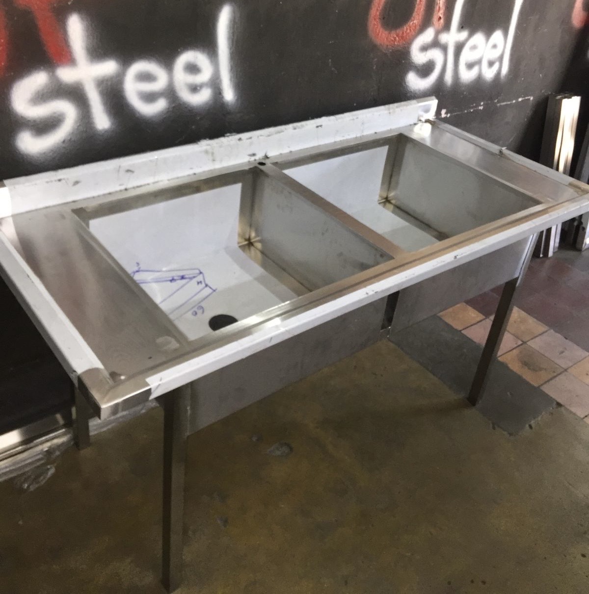 construccion e industrial - fregaderos industriales en acero inoxidable, somos fábrica.  5