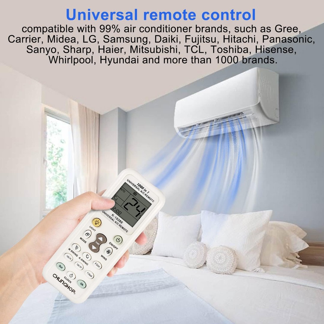 aires acondicionados y abanicos - Aire acondicionado universal A/C Control remoto 1000 en 1. Controlador 4