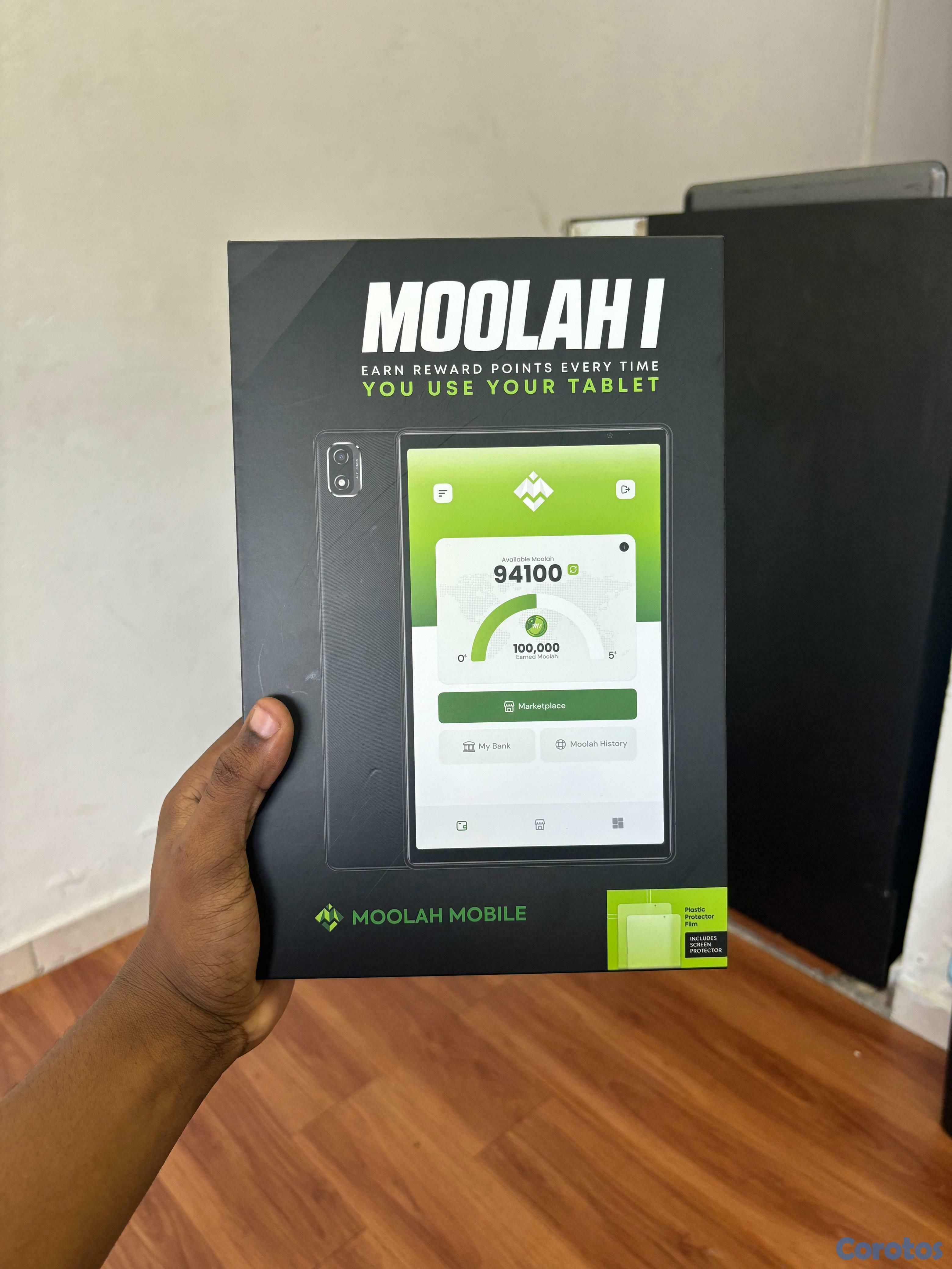 computadoras y laptops - Tablet Moolah 32gb 3gb de ram 10 pulgadas cargador 2