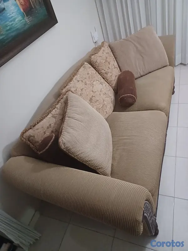 muebles y colchones - Mueble para sala, super cómodos y en perfectas  co 3