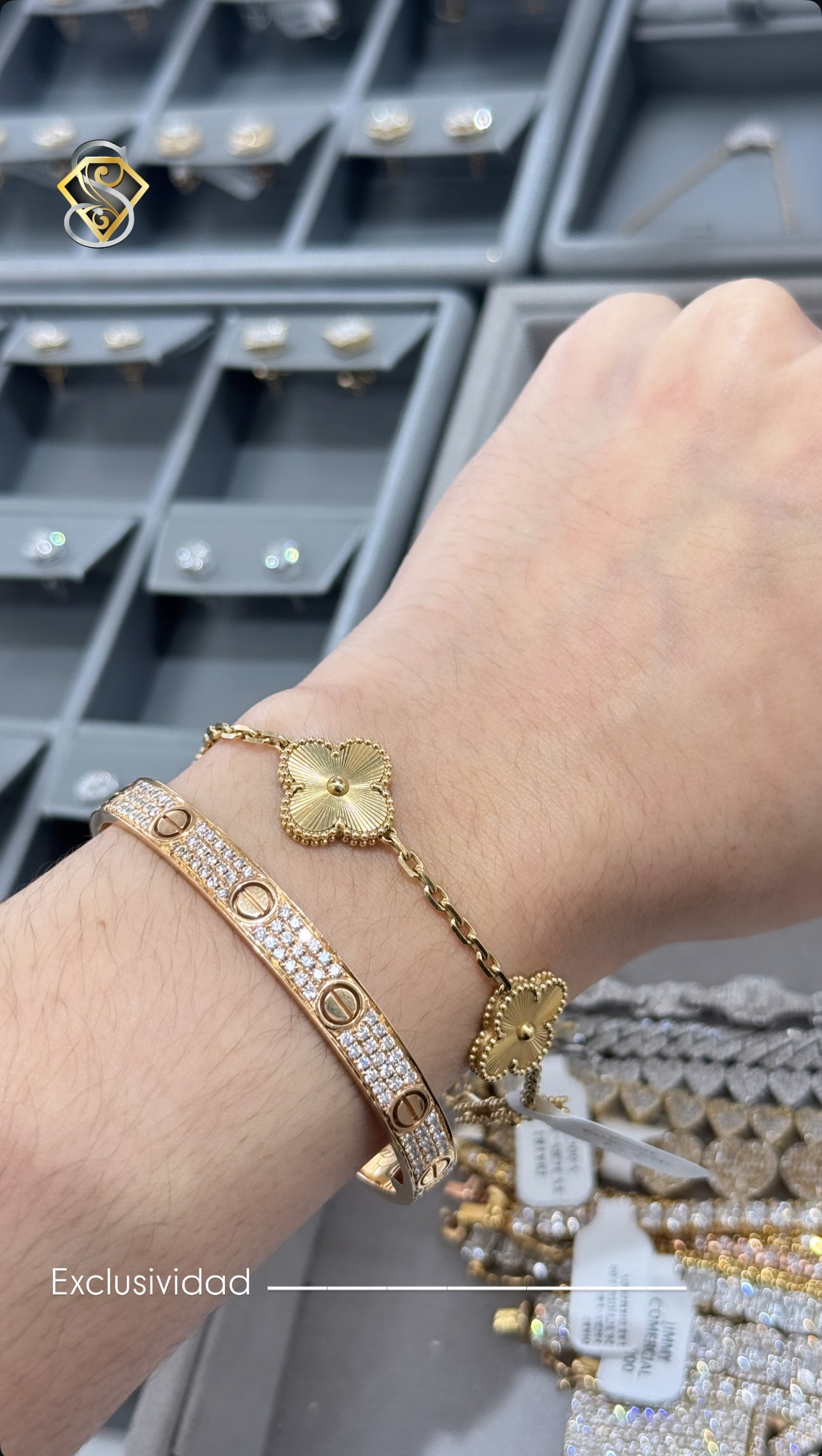 joyas, relojes y accesorios - Exclusividad de prenda 💎  Set de Cadena y aretes  8