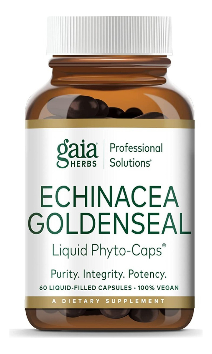 Salud y Equipamiento Médico - Equinacea 60 Cap Gaia Herbs - Unidad 1