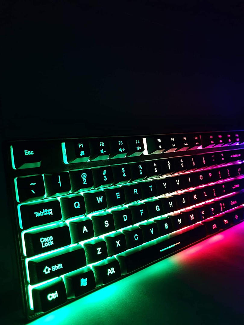 accesorios para electronica - Teclado y mouse NUBWO NKM-623 SAVITAR luces rgb gamer gaming 5
