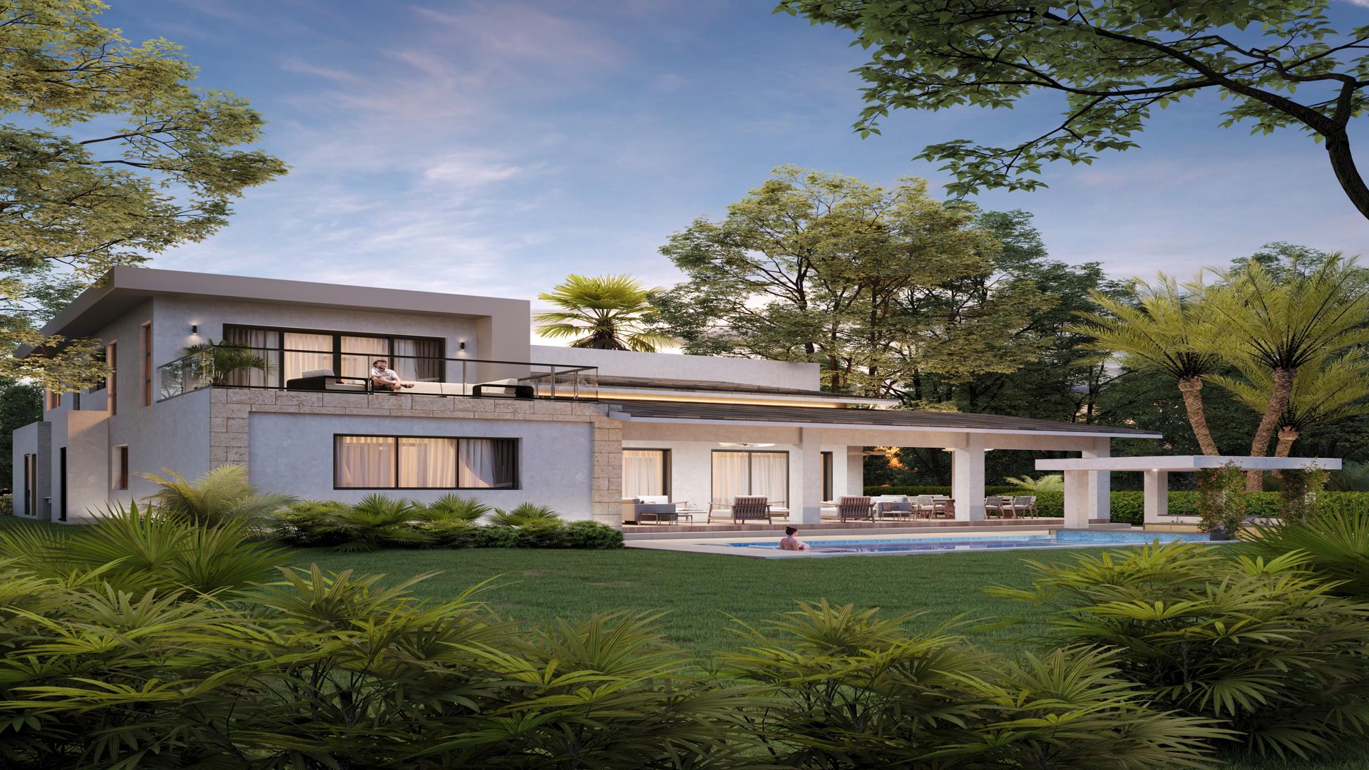casas vacacionales y villas - Villa de 4 habitaciones, cerca del Campo de Golf Internacional, Cap Cana 2