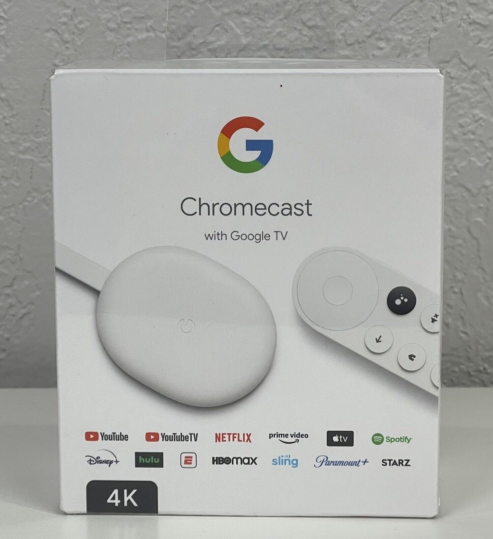 tv - Chromecast 4K con Google TV 