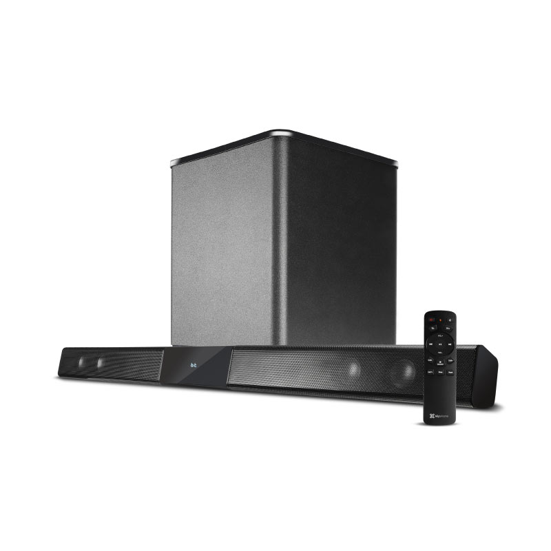 computadoras y laptops - BOCINA KLIPX 2.1 ZERAFIK (SOUNDBAR),BLUETOOTH V4.0 160W RMS, CONTROL REMOTO 0