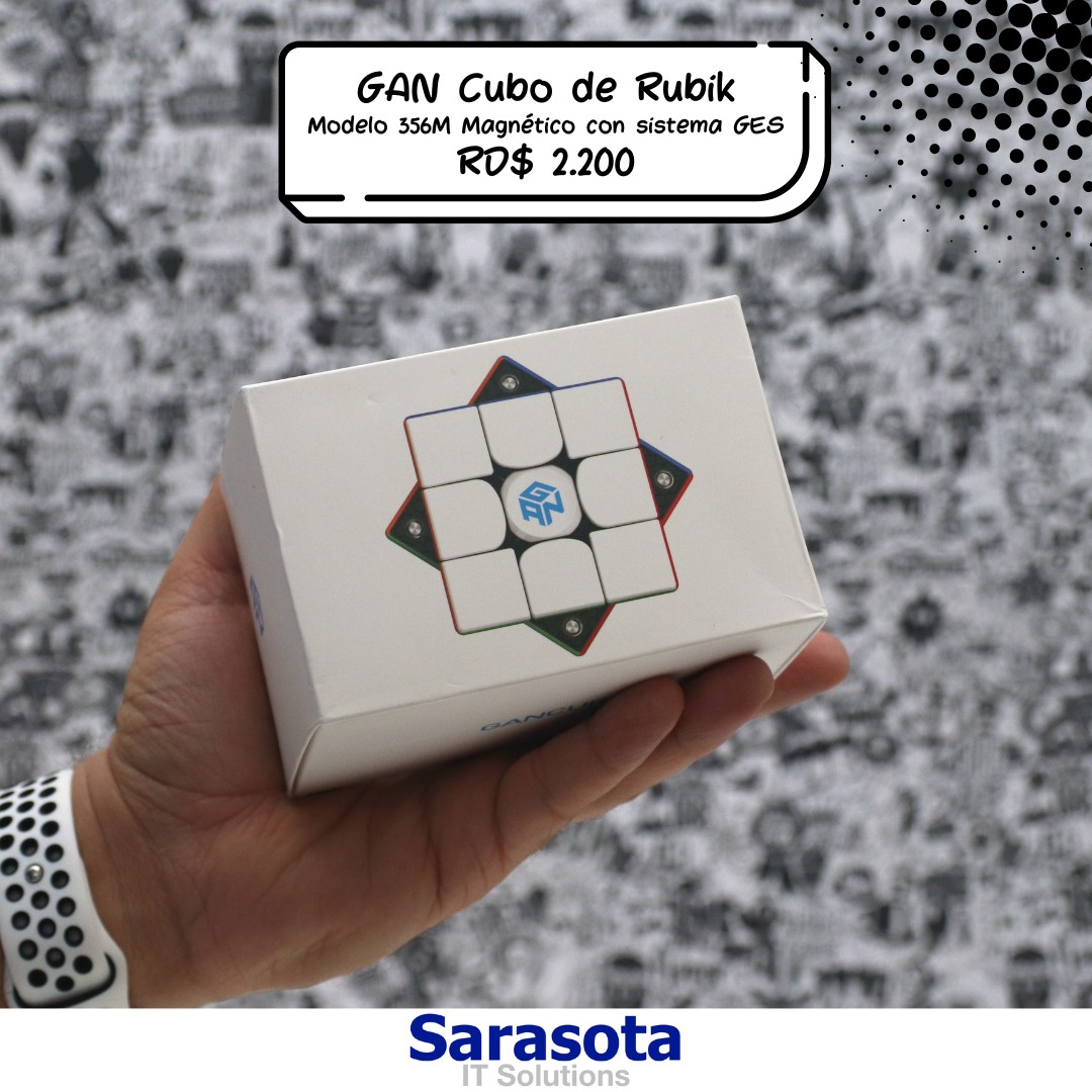 hobby y coleccion - GAN Cubo 3X3 modelo 356M con GES Somos Sarasota 0
