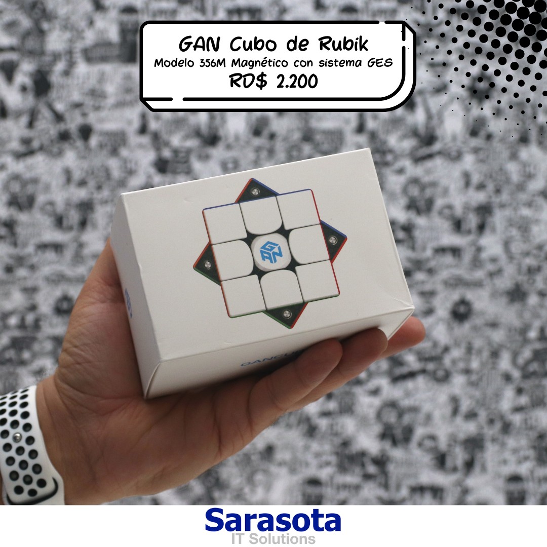 hobby y coleccion - GAN Cubo 3X3 modelo 356M con GES Somos Sarasota 1