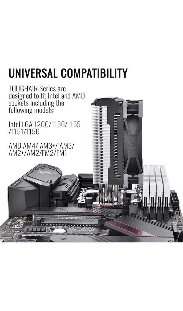 computadoras y laptops - Fan cooler para procesador Thermaltake AMD e INTEL dealtoRendimientoNuevoSellado 1