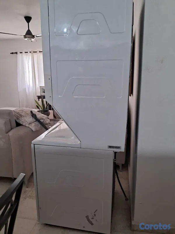 electrodomesticos - VENDO LAVADORA/SECADORA TIPO TORRE DE OPORTUNIDAD 2
