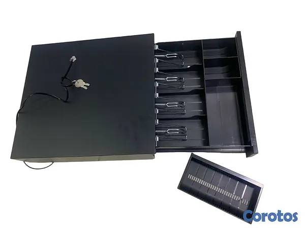 equipos profesionales - Cash Drawer - Cajon de dinero de 4 billetes y 3 compartimientos para monedas 2