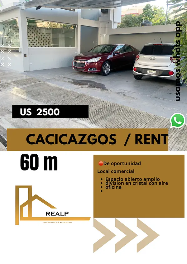oficinas y locales comerciales - Local en los cacicazgos con terraza 1