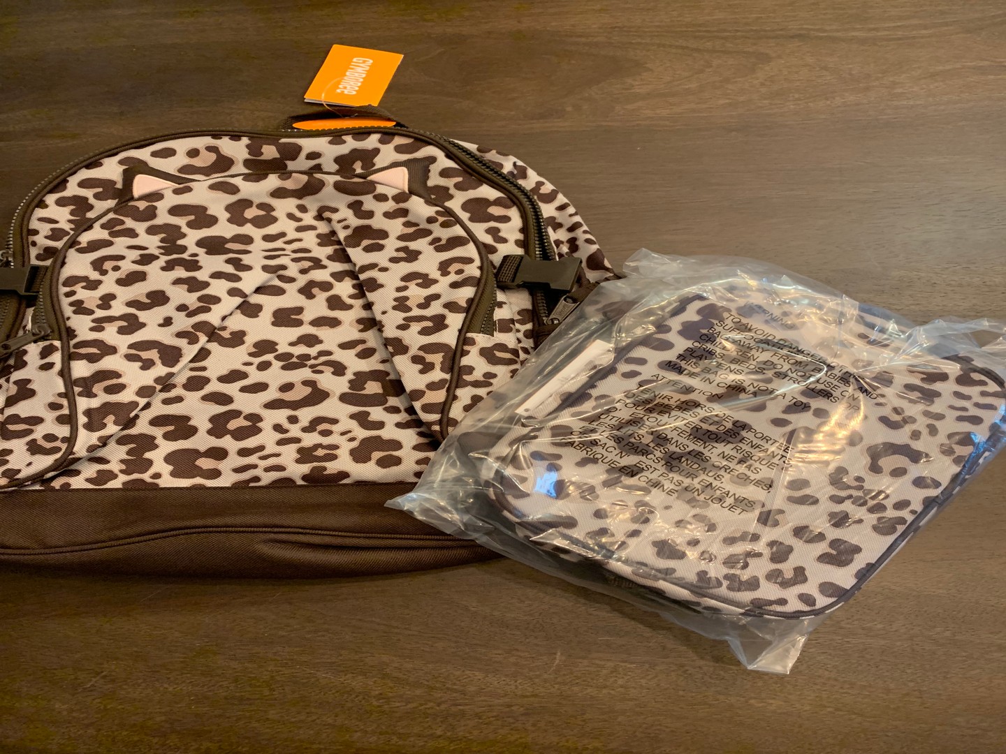 accesorios - Set mochila y lonchera para niñas