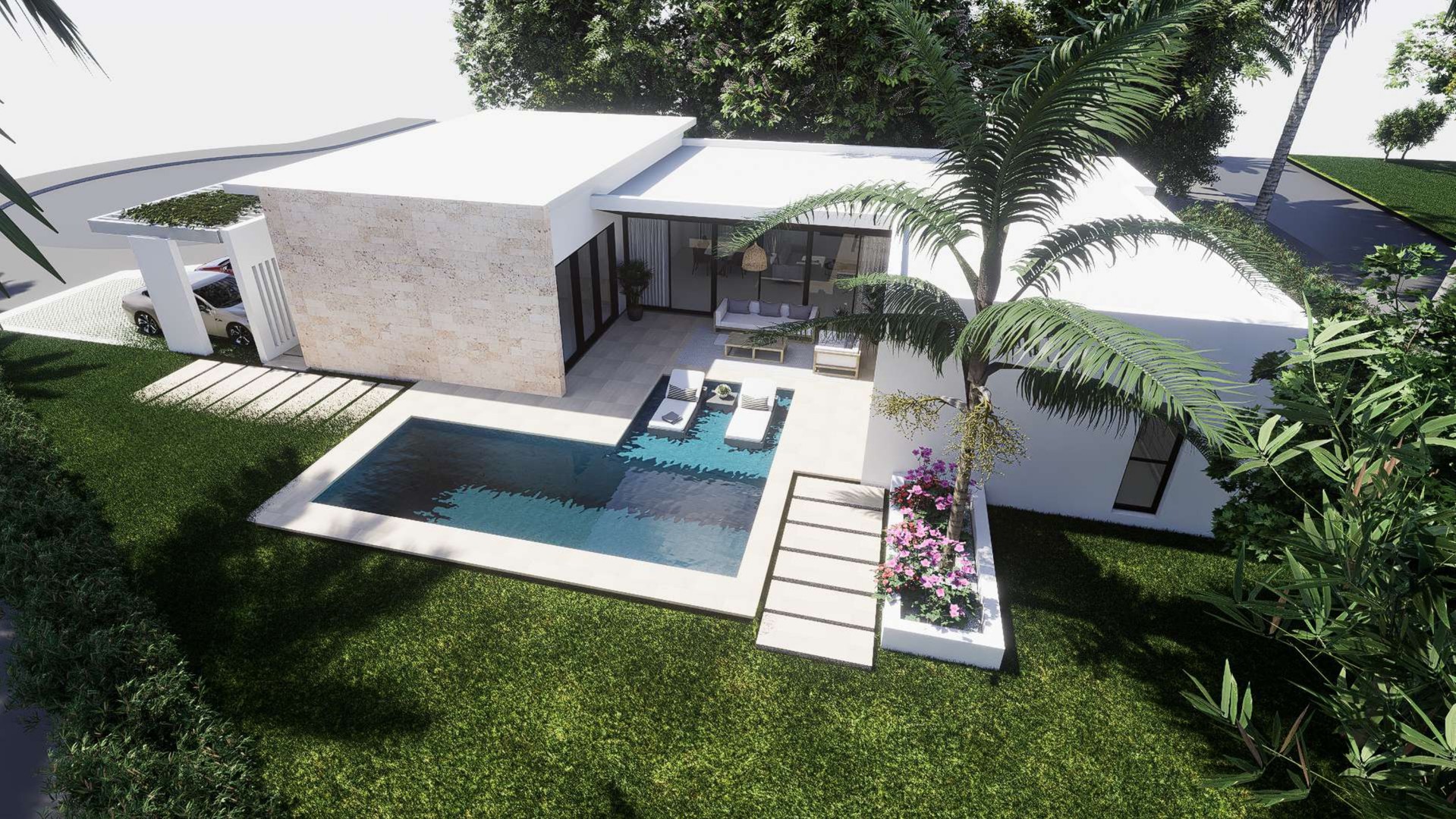 casas vacacionales y villas - Villas Turísticas (Bali), Playa Nueva Romana, con financiamiento directo 6