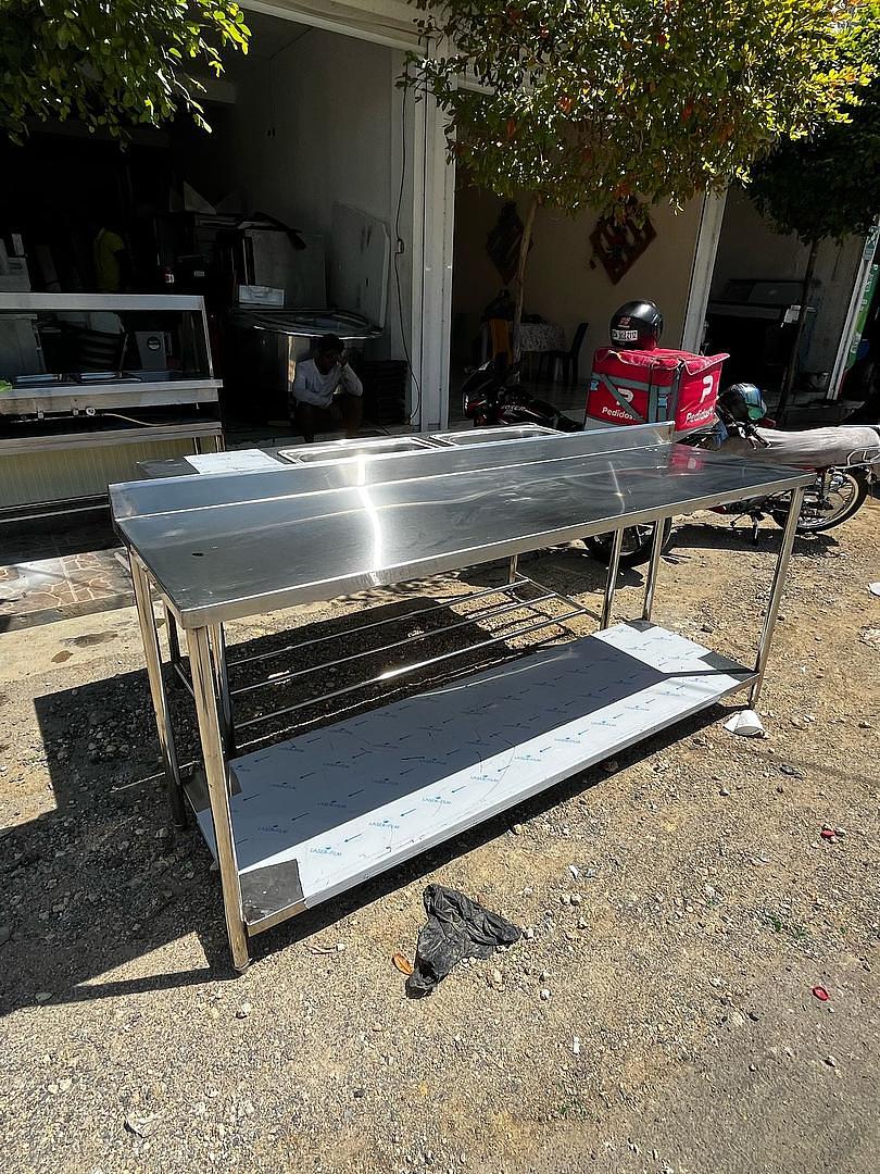 equipos profesionales -  Mesas y fregaderos industriales 1