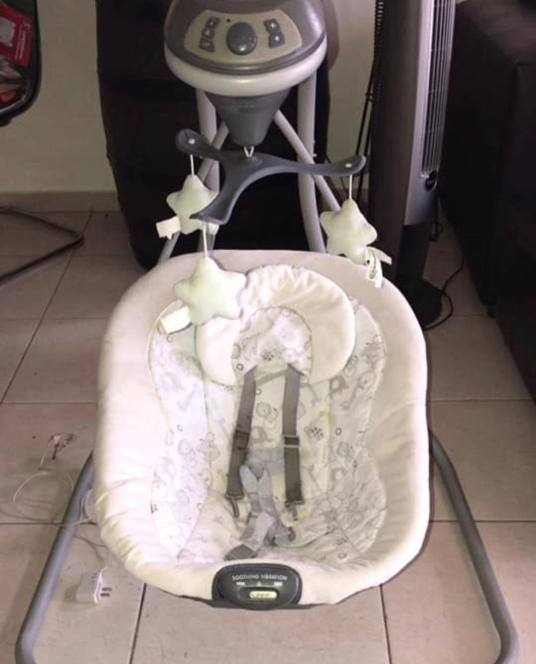coches y sillas - Silla mesedora eléctrica para bebé 