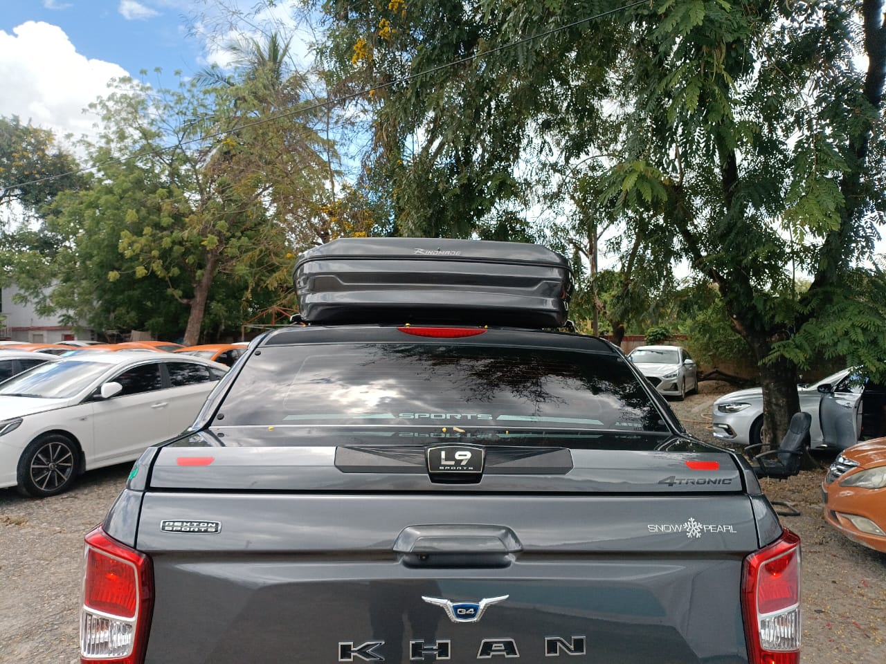 jeepetas y camionetas - KGM REXTON 2019 GRIS OSCURO DIESEL 3