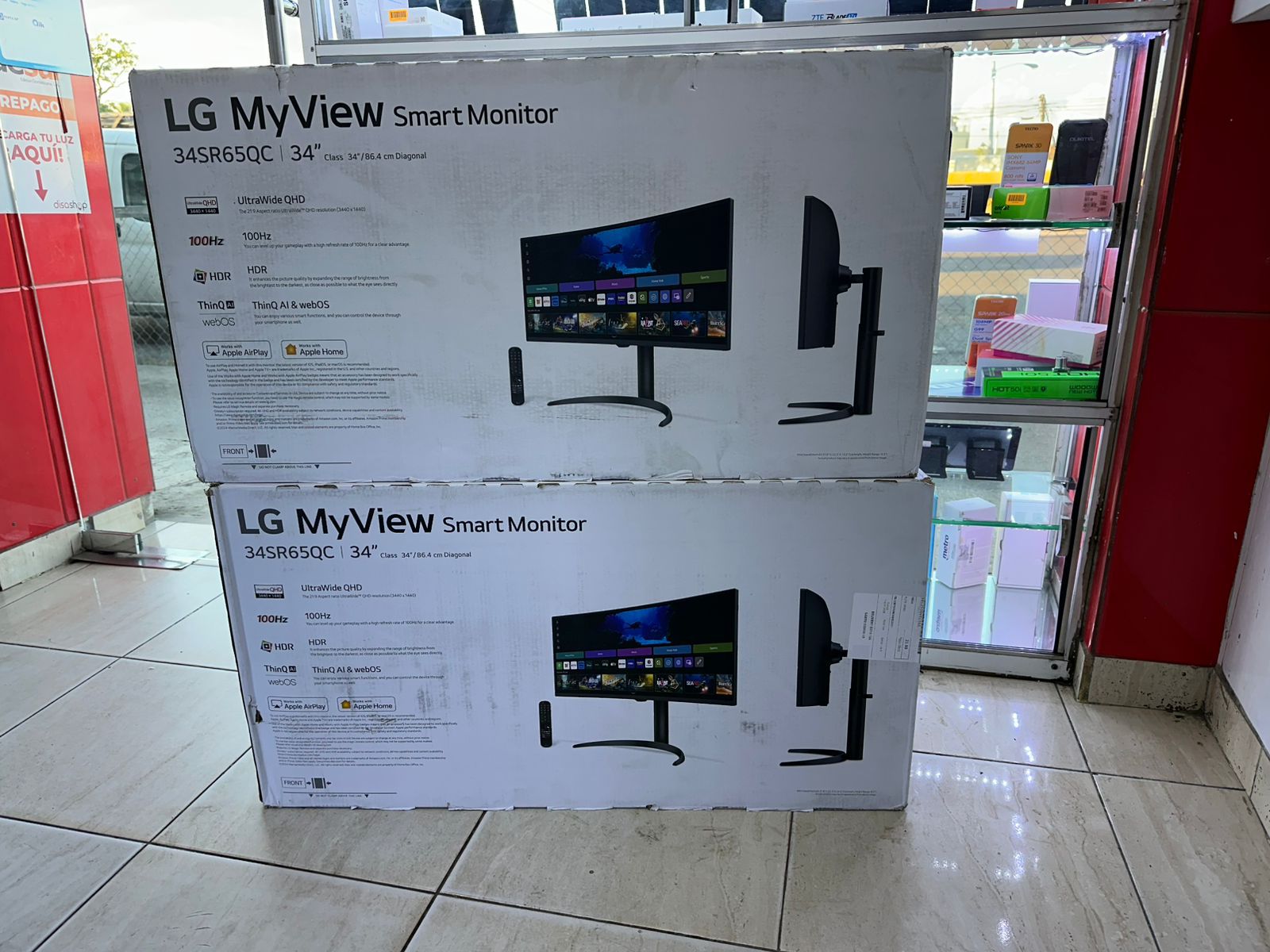 otros electronicos - LG 34" Curved Ultrawide™ WQHD (3440 x 1440) Monito 1