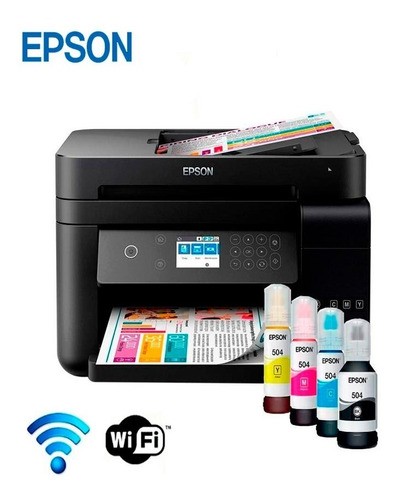impresoras y scanners - MULTIFUNCIONAL EPSON ,CON BOTELLA DE TINTA DE FABRICA,COPIA,SCANER,IMPRIME,WI-FI 1