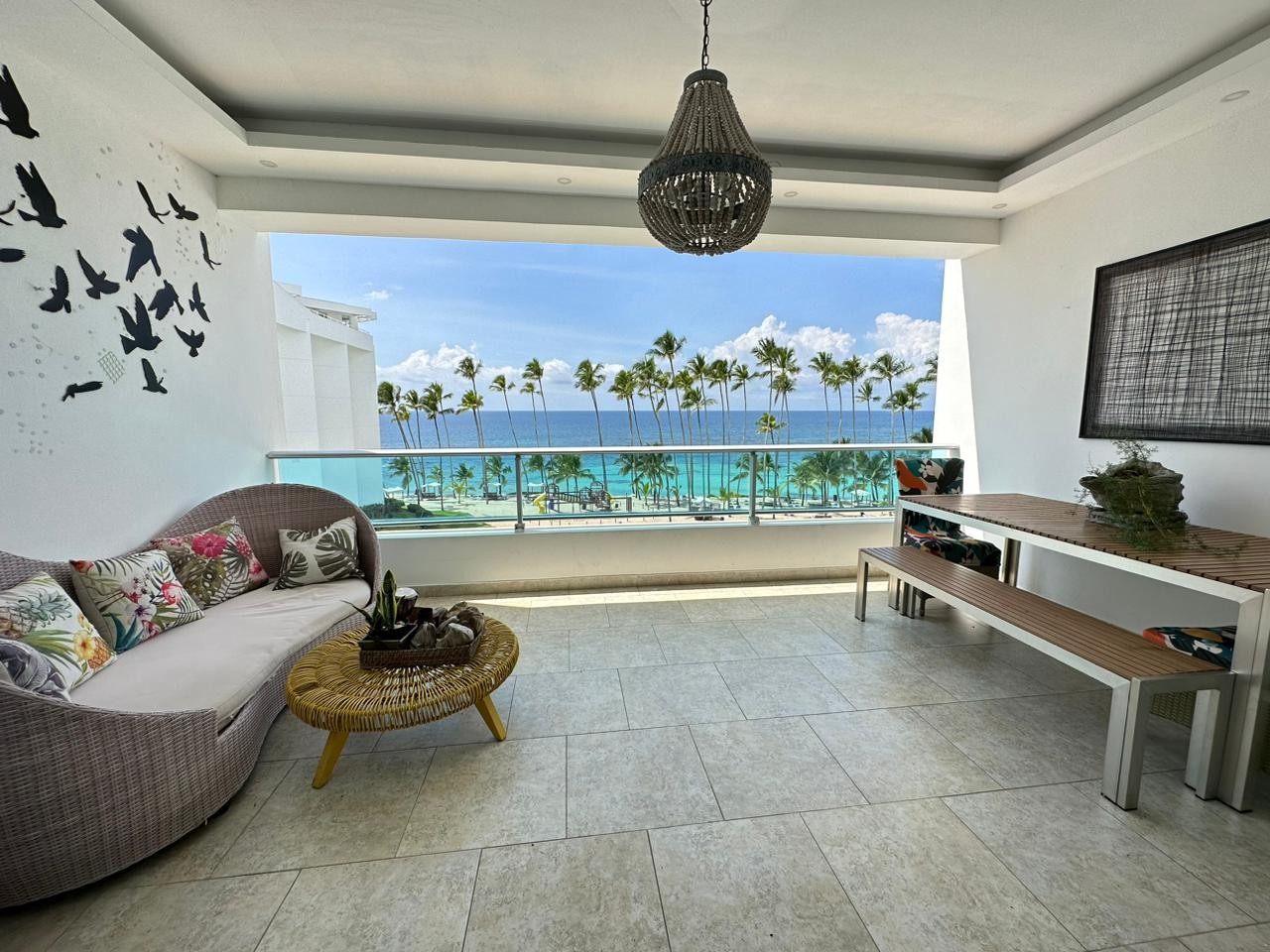 apartamentos - Espectacular apartamento en la playa amueblado hermosa vista Marbella Juan Dolio 1