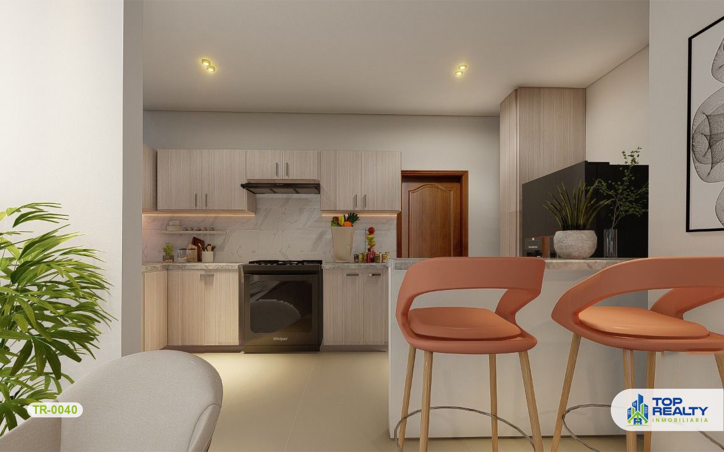 apartamentos - TR-0040: ¡Proyecto único! Casas en tres niveles con distribución excelente. 4