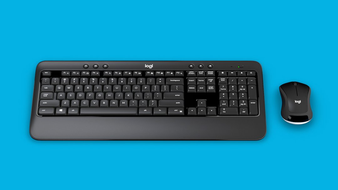 computadoras y laptops - TECLADO MOUSE LOGITECH MK540 USB WIRELESS RECEIVER 2.4GHZ WIRELESS, 10M 0