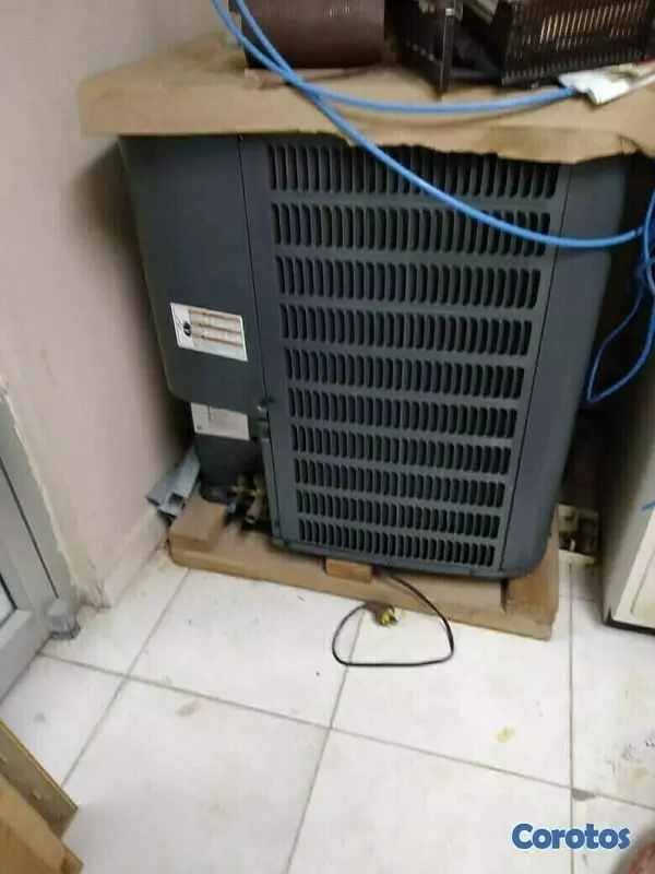 aires acondicionados y abanicos - aire acondicionado goodman 3 toneladas (36,000 btu), ducteable (convencional) 3