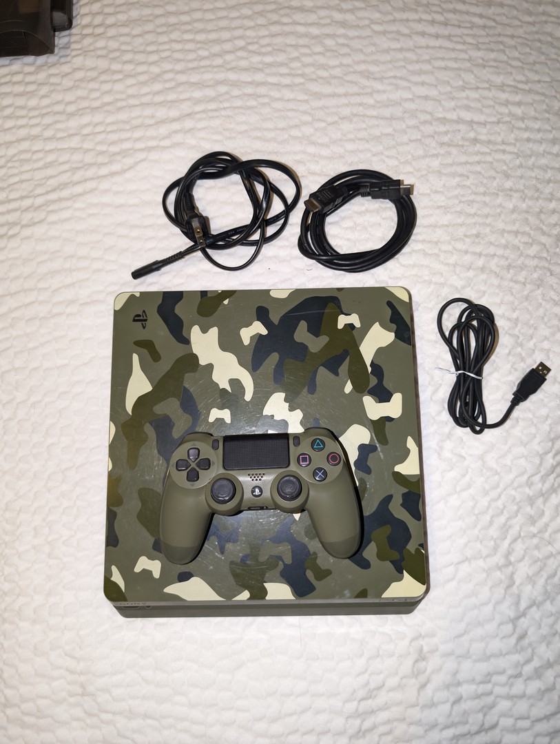 consolas y videojuegos - Playstation 4 ( ps4 ) slim 1 TB edición call of duty WWII
