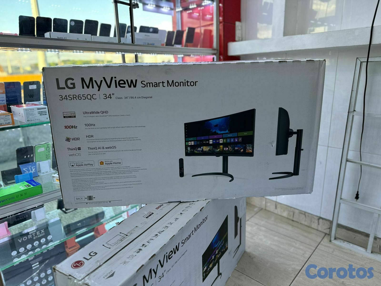 computadoras y laptops - LG 34" Curved Ultrawide™ WQHD (3440 x 1440) Monito 1
