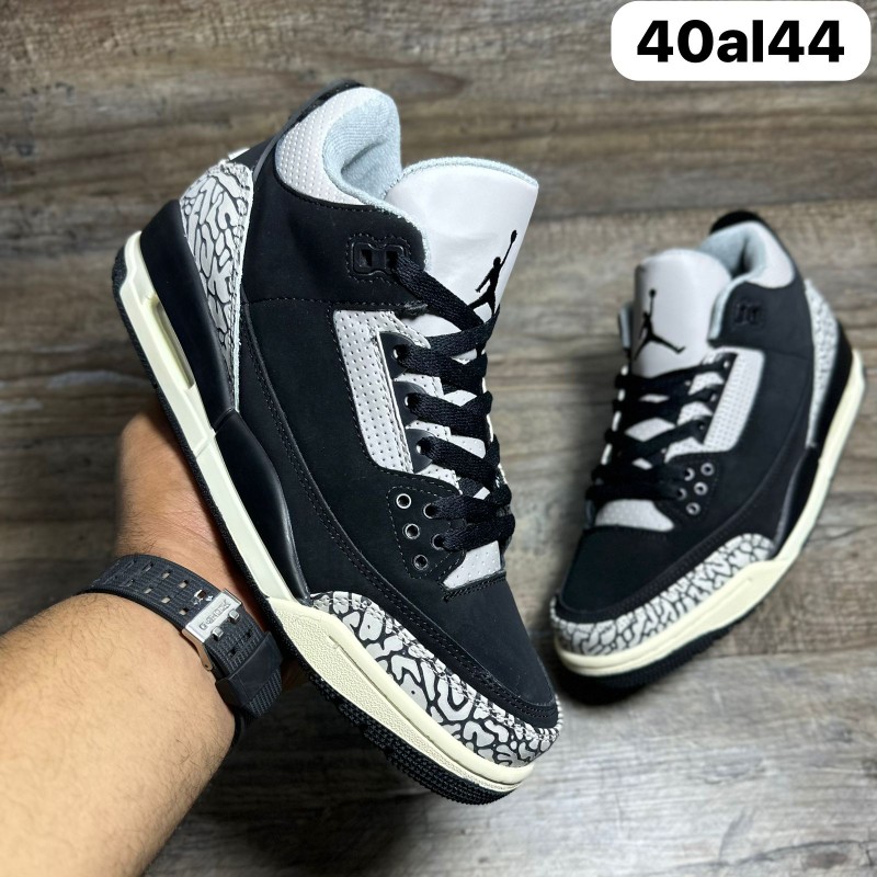 zapatos unisex - Teni Tenis Nike Air Jordan Retro 3 Black Ultimate Edition 03 Limited 2K25 🚀 4