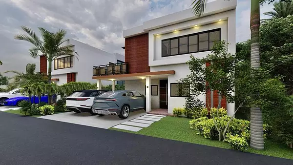 casas vacacionales y villas - VILLA EN VENTA NUEVA – JUAN DOLIO 2
