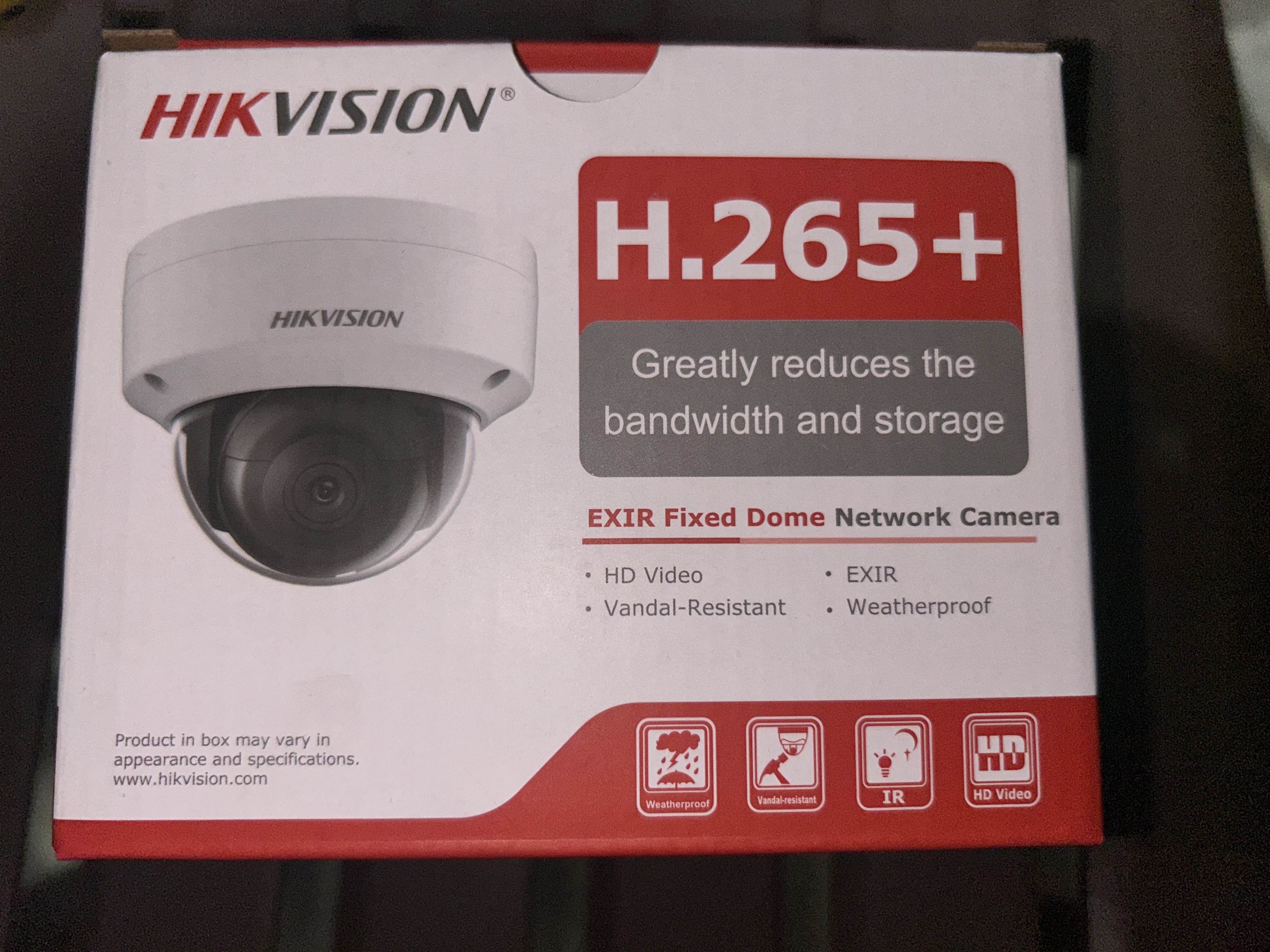 camaras y audio - Camara IP Hikvision de 4MP 