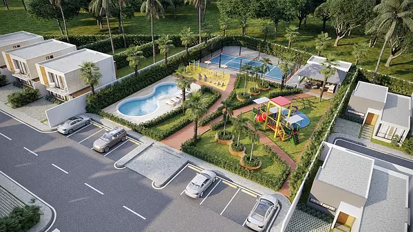 casas vacacionales y villas - Villas en Boca Chica 6