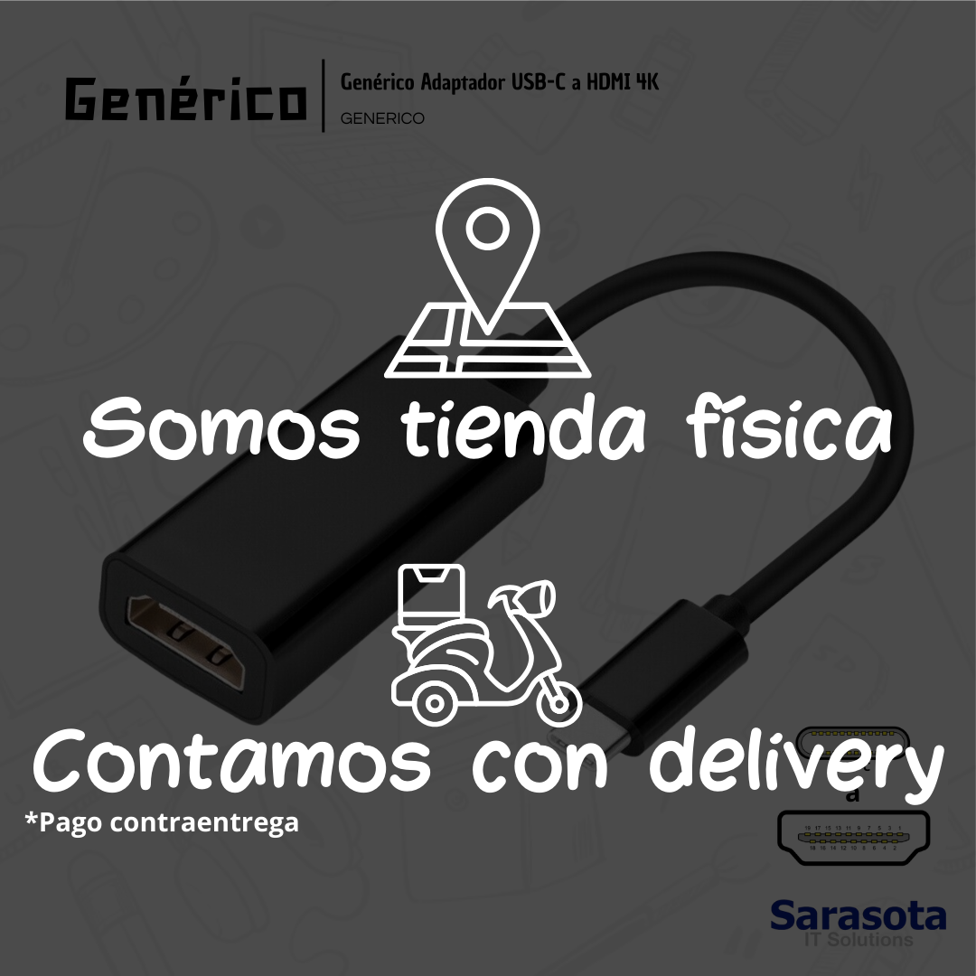 accesorios para electronica - Adaptador USB-C a HDMI 4K 1