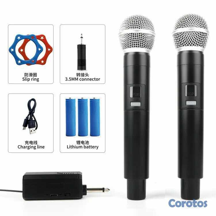 accesorios para electronica - micrófono doble  1